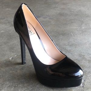 Black Platform Pumps Speed Limit 98 6.5